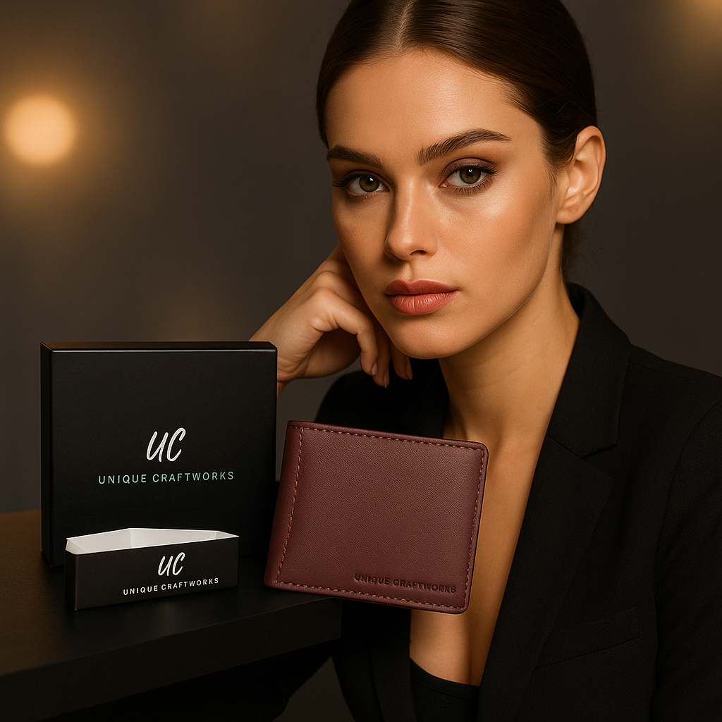 Brown Leather Wallet – Slim, Durable & Stylish Bifold for Men & Women