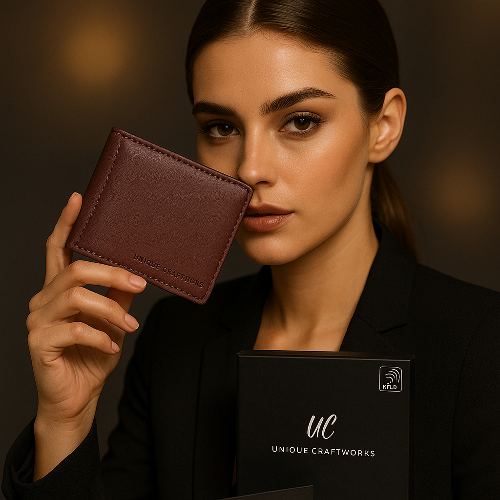 Brown Leather Wallet – Slim, Durable & Stylish Bifold for Men & Women