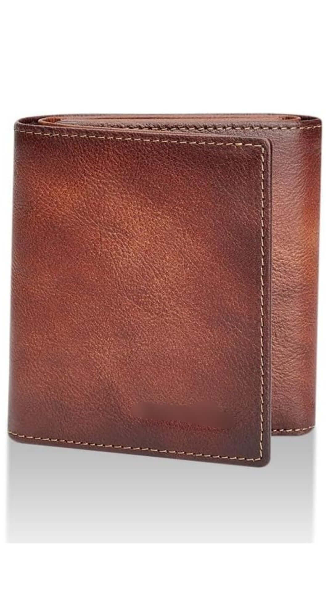Classic Leather Bi-Fold Wallet for Men - Slim & Stylish Design with Ample Card and Cash Storage | Durable, High-Quality Leather | RFID Protection | Ideal for Daily Use & Gifting
