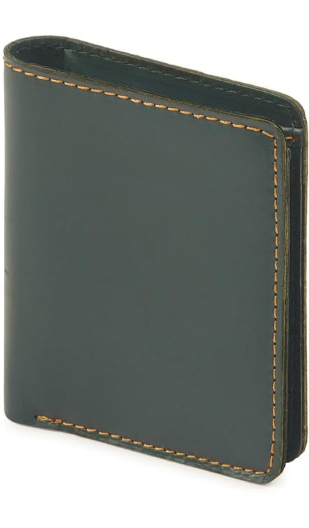Elegant Green Genuine Leather Men's Wallet with Multiple Card Slots and Coin Pocket – Compact and Stylish with RFID Blocking, Perfect for Everyday Use, Ideal Gift for Men Who Value Function and Style