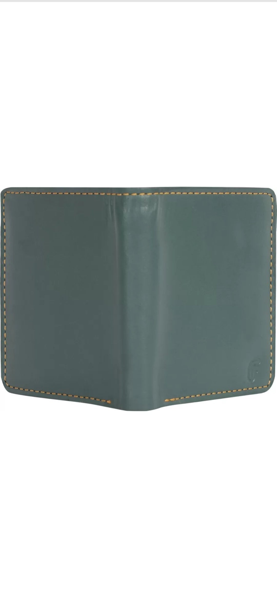 Elegant Green Genuine Leather Men's Wallet with Multiple Card Slots and Coin Pocket – Compact and Stylish with RFID Blocking, Perfect for Everyday Use, Ideal Gift for Men Who Value Function and Style