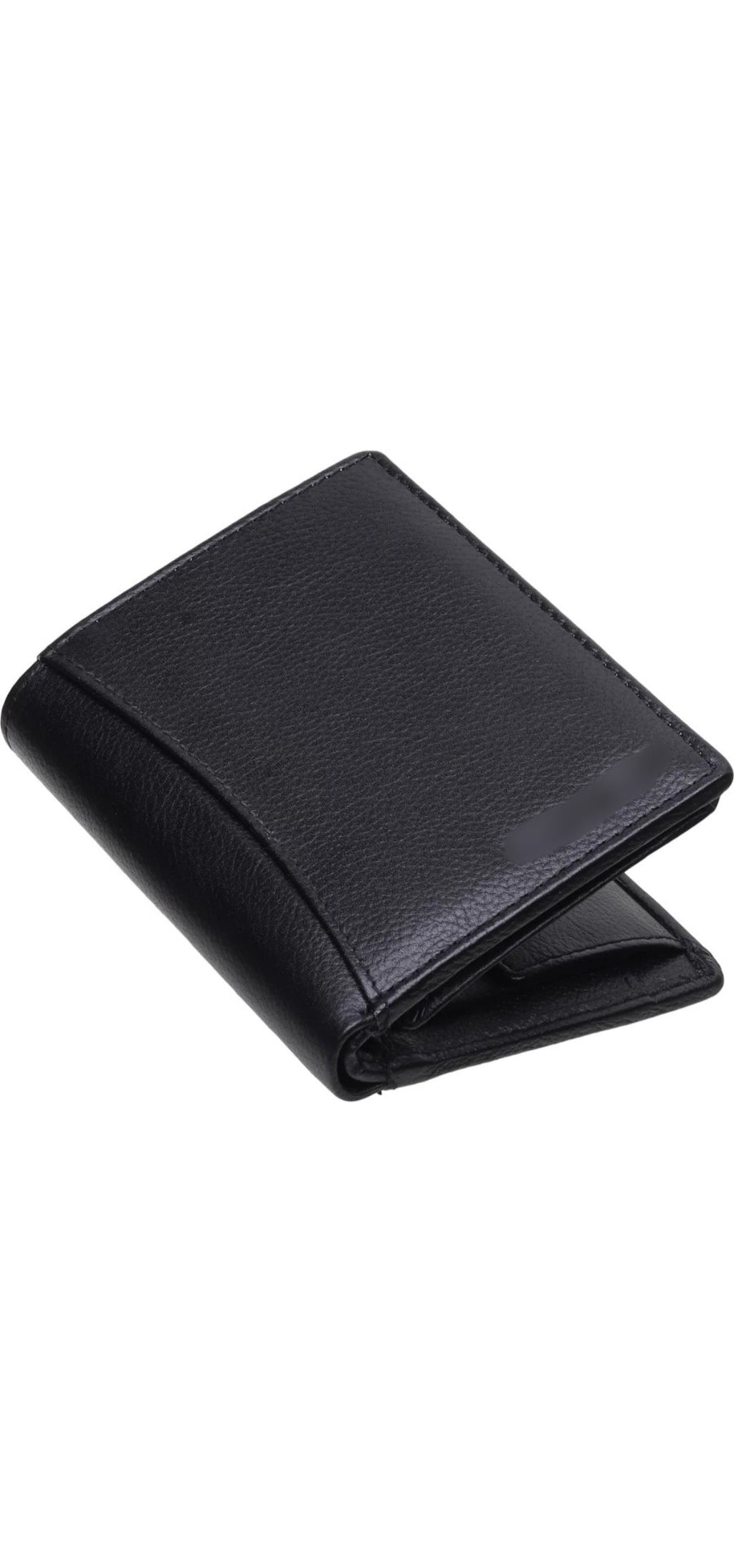 Men's Black Genuine Leather Wallet – Stylish Slim and Durable – RFID Blocking, Multi-Card Slots, Sleek and Timeless for Everyday Use, Ideal Gift for Men – Premium Quality Leather