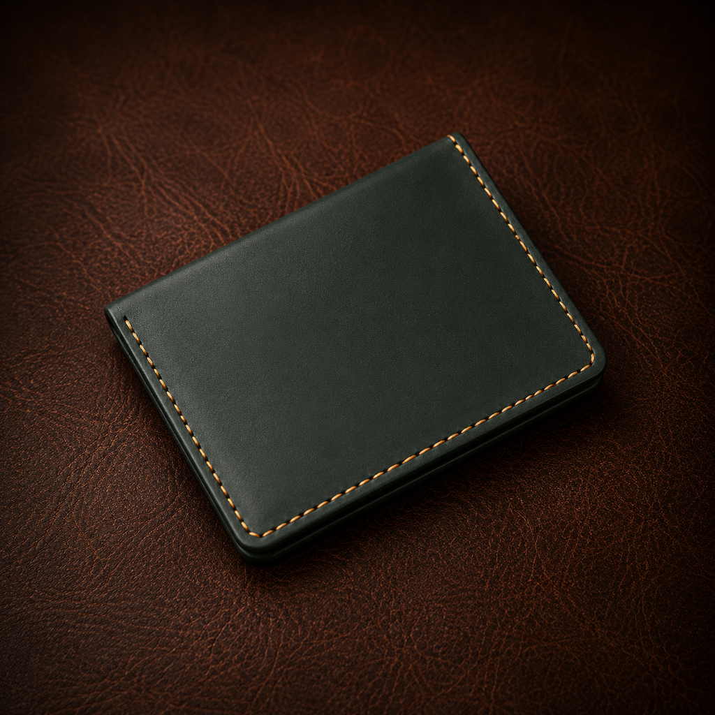 Green Multi-Pocket Leather Men's Wallet – Stylish, Durable, and Spacious Wallet for Everyday Use | Genuine Leather Wallet with RFID Blocking | Ideal Gift for Men – Classic Bifold Wallet Design