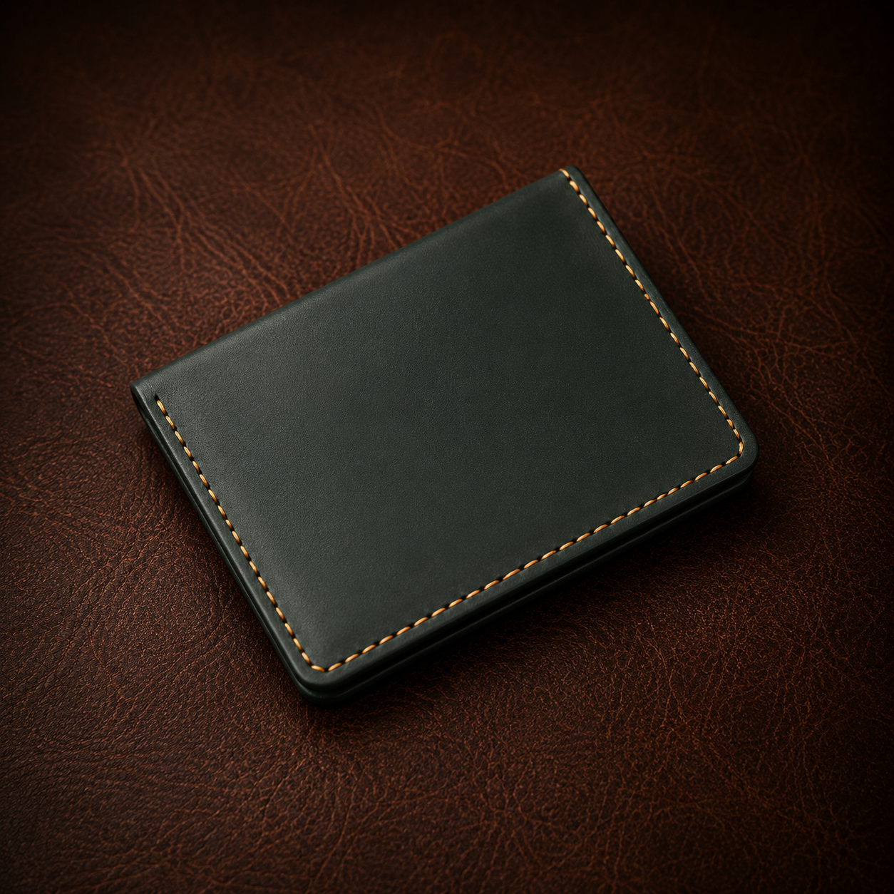 Green Multi-Pocket Leather Men's Wallet – Stylish, Durable, and Spacious Wallet for Everyday Use | Genuine Leather Wallet with RFID Blocking | Ideal Gift for Men – Classic Bifold Wallet Design