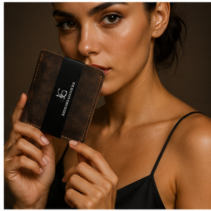 Classic Leather Bi-Fold Wallet for Men - Slim & Stylish Design with Ample Card and Cash Storage | Durable, High-Quality Leather | RFID Protection | Ideal for Daily Use & Gifting